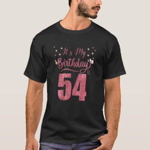 T-shirt 54 Ans C'est mon anniversaire magnifique parc d'an