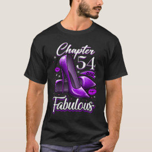 T-shirt 54 Ans Chapitre 54 & 54e Anniversaire Fabuleux H