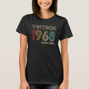 T-shirt 54th Birthday Vintage 1968 Limited Edition