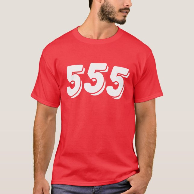 T-SHIRT 555 (Devant)