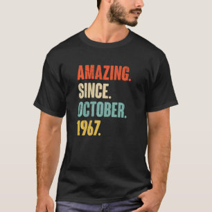 T-shirt 55 ans 55e anniversaire Extraordinaire depuis le 1