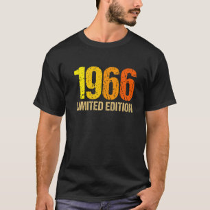 T-shirt 56e anniversaire Dames Mens 56 ans 1966 13