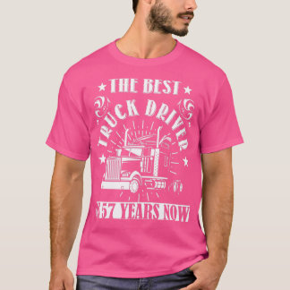 T-shirt 57e anniversaire Conducteur de camion actuel 57 an
