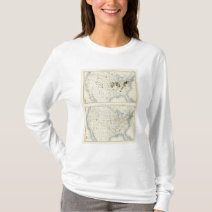 T-shirt 58 charbon 1890, minerai de fer 1889