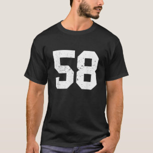 T-shirt 58 Ventilateur sportif Numéro 58 Game Winner Lucky