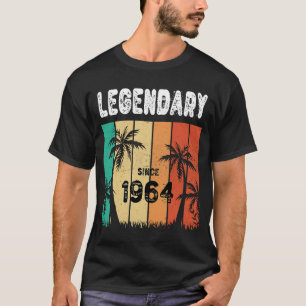 T-shirt 58e anniversaire 1964 Anniversaire pour les femmes