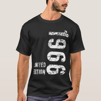 T-shirt 58e cadeau d'anniversaire 1966 Edition limitée 58