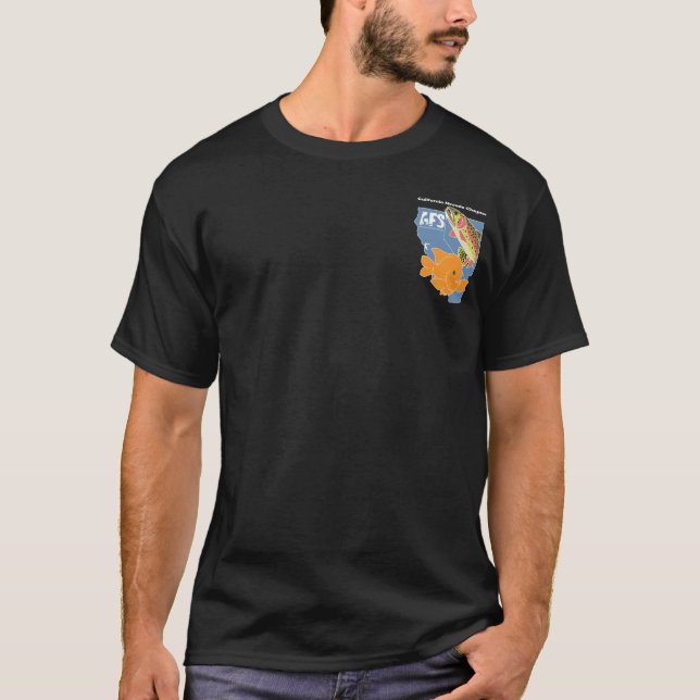 T-shirt 58ème Rencontre Cal-Neva Chemise noire (Devant)