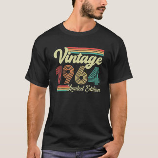 T-shirt 59 Years Old Vintage 1964 Born In 1964 59th