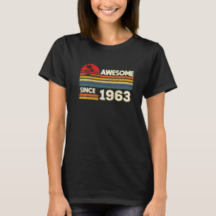 T-shirt 59e anniversaire stupéfiant depuis 1963 59 ans Bir