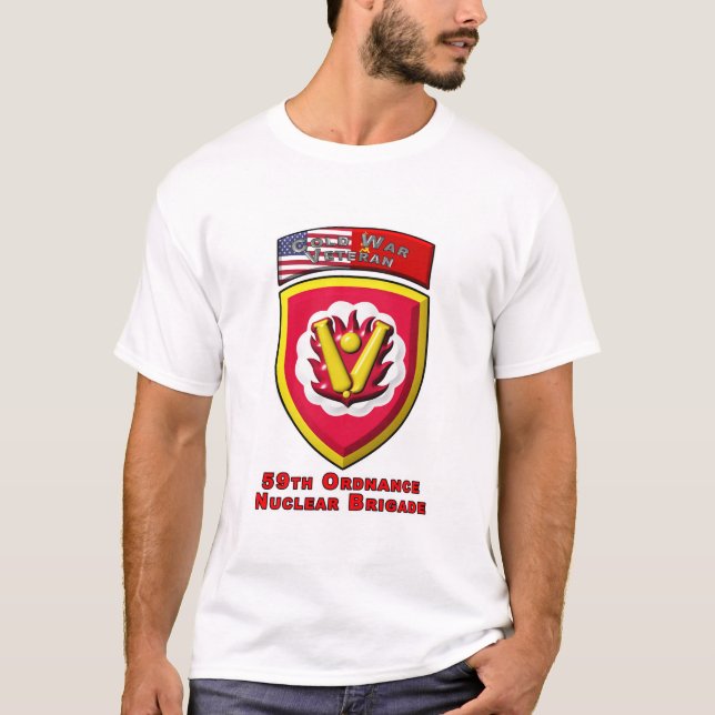 T-shirt 59e brigade nucléaire (Devant)