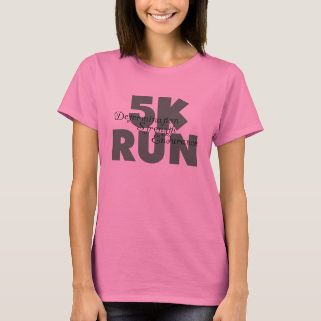 T-shirt 5 000 Coups de sport vert (Devant)