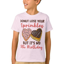 5 Anniversaire Thème Donut Drôle Citation