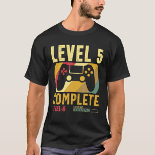 T-shirt 5 ans Anniversaire du Mariage 5 ans Marié Niveau 