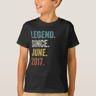 T-shirt 5 Ans Légende depuis juin 2017 5e anniversaire