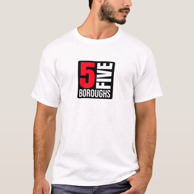 T-shirt 5 Boroughs (Devant)