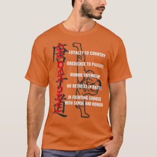 T-shirt 5 Codes Tang Soo Do Martial Arts