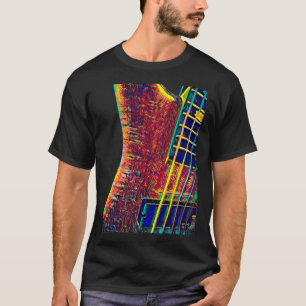 T-shirt 5 cordes basse guitare musicien Premium