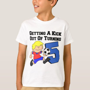 T-shirt 5 Joueurs De Football