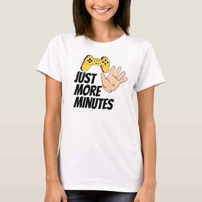T-shirt 5 minutes de plus (Devant)