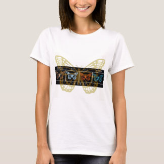 T-shirt 5 papillons d'éléments