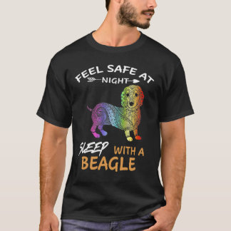 T-shirt 5 Se Sentir En Sécurité La Nuit Dormir Avec Un Bea