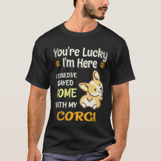 T-shirt 5 Vous êtes un Corgi chanceux