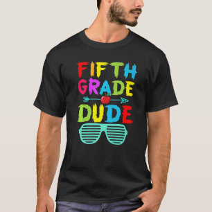 T-shirt 5e année Dude mignonne 5e année Garçons Enfants