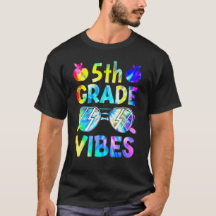 T-shirt 5e année vibes retour à l'école professeur