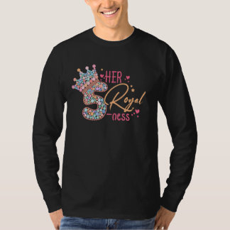 T-shirt 5e anniversaire Son Royal Cinq-ness 5 ans aujourd'
