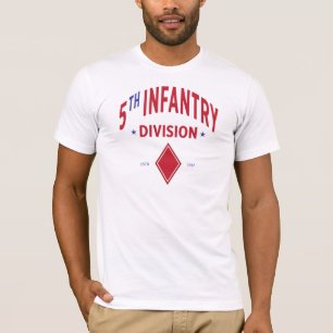 T-shirt 5e division d'infanterie - Militaire américain