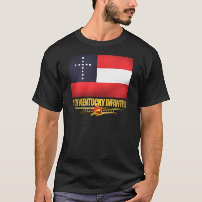 T-shirt 5e infanterie du Kentucky (Devant)