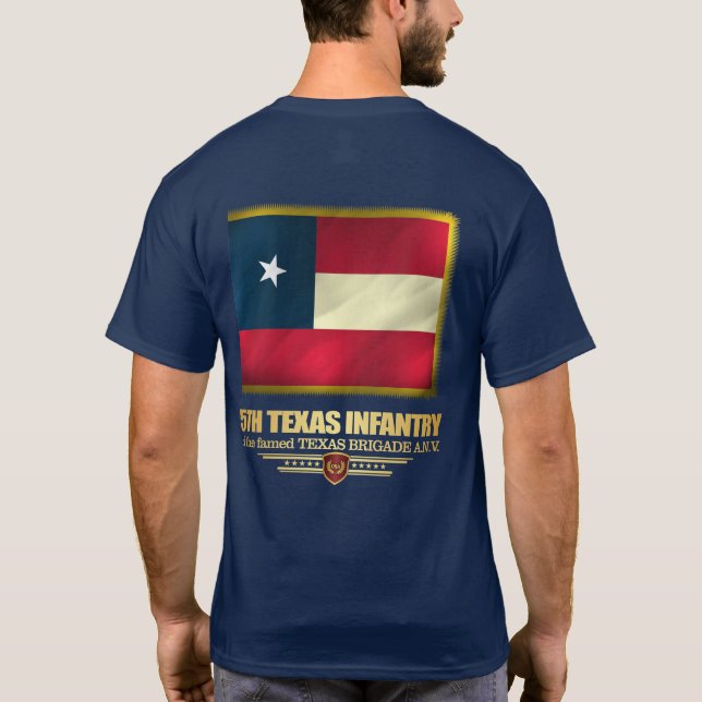 T-shirt 5e infanterie du Texas (Dos)