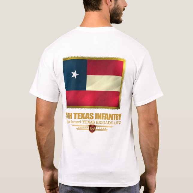 T-shirt 5e infanterie du Texas (Dos)