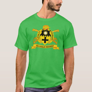 T-shirt 5e régiment de cavalerie avec Br Ribbon