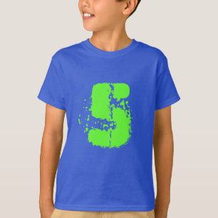 T-shirt 5ème âge cinq de la chemise d'anniversaire