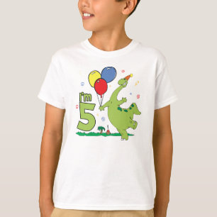 T-shirt 5ème anniversaire de Dino
