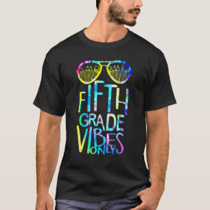 T-shirt 5ème Cinquième année Vibes uniquement Équipe de th