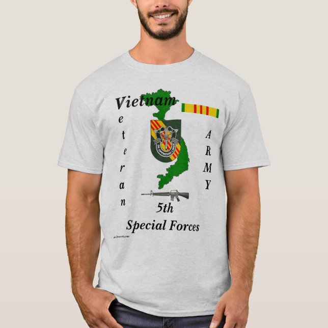 T-shirt 5ème Forces-W spéciales (Devant)