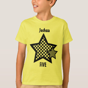 T-shirt 5ème L'enfant d'anniversaire tient le premier rô