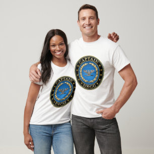 T-shirt [600] Garde côtière : Capitaine (CAPT)