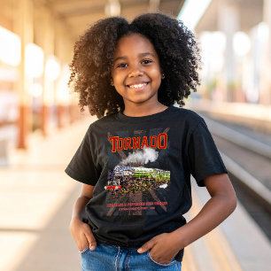 T-shirt 60163 Tornado Train à vapeur Vintage Locomotive