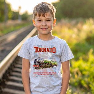 T-shirt 60163 Tornado Train à vapeur Vintage Locomotive
