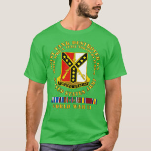 T-shirt 601st Tank Destroyer Bn DUI EUR SVC 2ÈME GUERRE MO