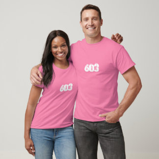 T-shirt 603 ; vivre libre ou mourir