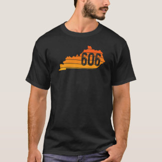 T-shirt 606 carte du Kentucky Morehead Pikeville Middlesbo