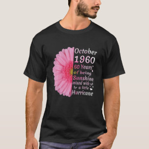 T-shirt 60 ans Anniversaire Fille 60e anniversaire Cadeau 