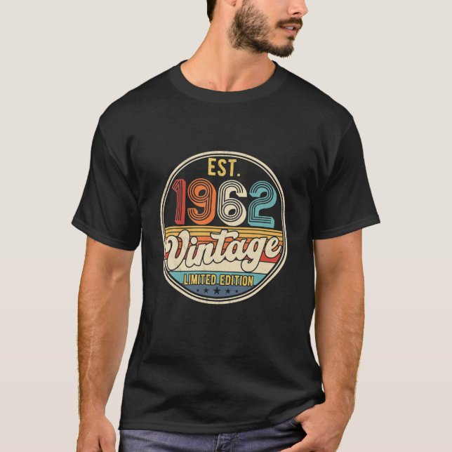 T-shirt 60 ans Décorations d'anniversaire 60e Anniversaire (Devant)