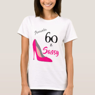 T-shirt 60 ans et fougueux 60e anniversaire