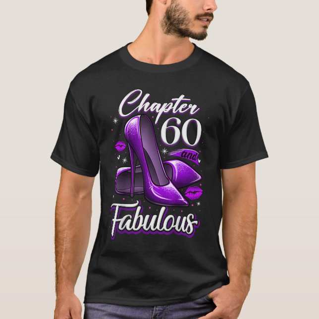 T-shirt 60 ans vieux Chapitre 60 et fabuleux 60e anniversa (Devant)